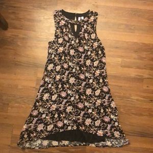 Black Floral Dress